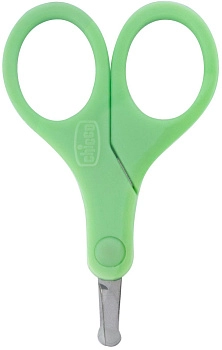 Ножницы Chicco с короткими лезвиями (зеленый)