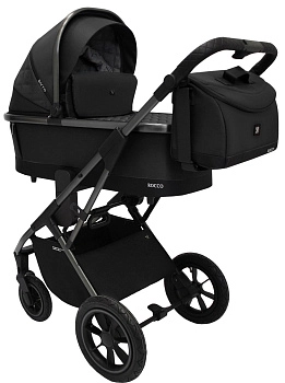 Коляска 2 в 1 Sweet Baby Rocco (Black (Air))