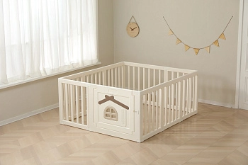 Большой манеж UNIX Kids Classic Tree House 150 x 130 (Camel)