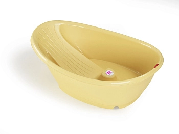 Ванночка для купания Ok Baby Bella (жёлтый 13)