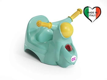 Горшок музыкальный Ok Baby Scooter (15 голубой)