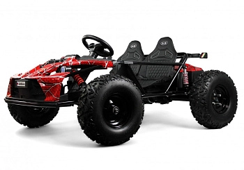 Детский электромобиль багги RiverToys A999AA (красный)