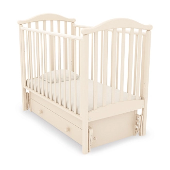 Детская кроватка Gandilyan (Гандылян) Людмила (маятник) (Слоновая кость  (витринный образец))