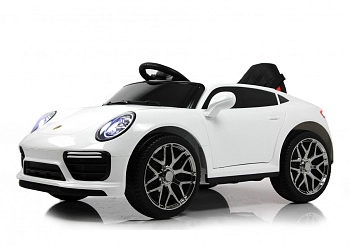 Детский электромобиль RiverToys F333FF (белый)