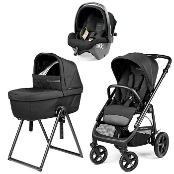 Коляска 3 в 1 Peg Perego Veloce TC Belvedere SLK (True Black New)