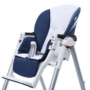 Сменный чехол сидения Esspero Sport к стульчику для кормления Peg-Perego Diner  (Navy/White)