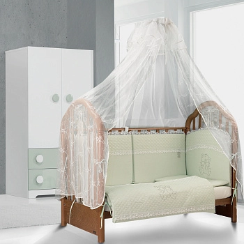 Комплект постельного белья Esspero Teddy Cristal  (Light Green)