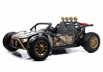 Детский электромобиль RiverToys JS3168 (черный)