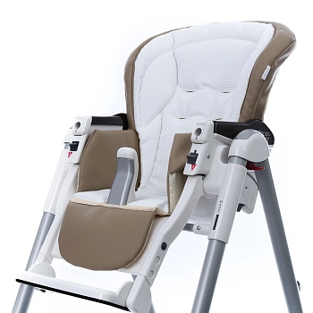 Сменный чехол сидения Esspero Sport к стульчику для кормления Peg-Perego Best (Beige/White)