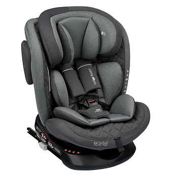 Автокресло Indigo SMART ISOFIX, группа 0+1+2+3 (серый)