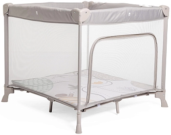 Детский манеж Chicco Open Box (WOODLAND)