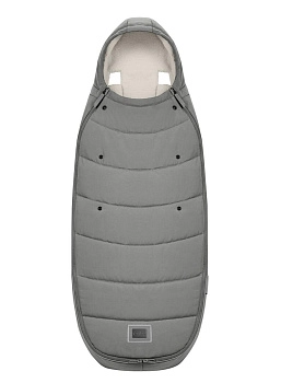 Теплый конверт в коляску Cybex Platinum Footmuff (Mirage Grey)