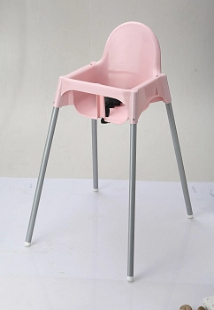 Стульчик для кормления UNIX Kids Fixed (Rose)