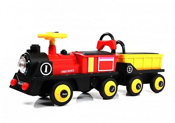 Детский электромобиль RiverToys K008AM (красный)