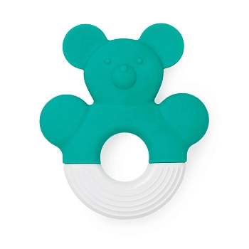 Силиконовый прорезыватель для зубов Bebe Due (Голубой)