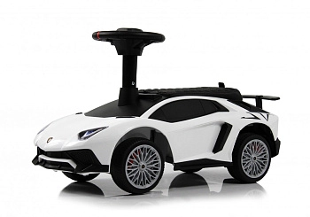 Детский толокар RiverToys M555MM-D (белый)