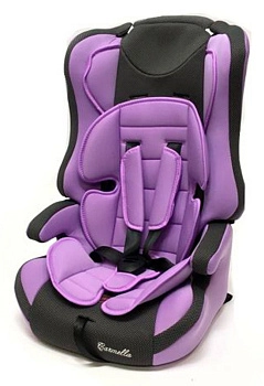 Автокресло Carmella 513 RF, гр. 1+2+3 (38 lilac-black dot)
