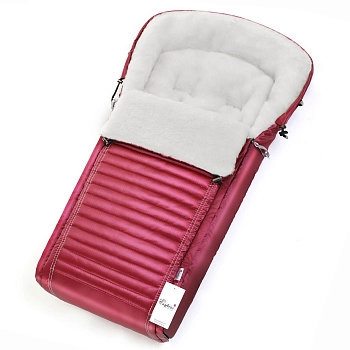 Конверт в коляску Esspero Markus (натуральная 100% шерсть) (Ruby)