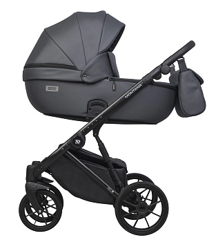 Коляска 3 в 1 RIKO BASIC MONTANA ECCO (24 Graphite (графит))