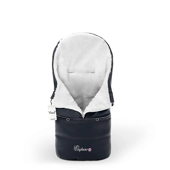 Конверт в коляску Esspero Transformer Arctic (натуральная 100% шерсть) (Black)