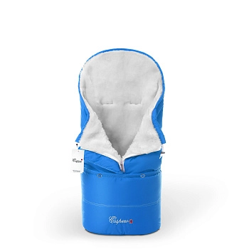 Конверт в коляску Esspero Transformer White (натуральная 100% шерсть) (Blue Mountain)