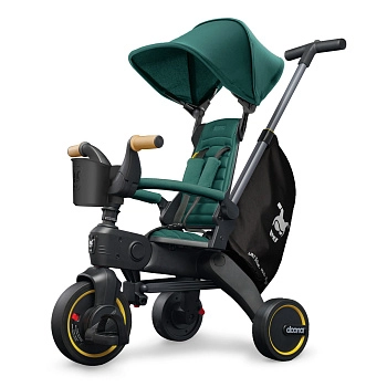 Детский складной трехколесный велосипед Doona Liki Trike S5 (Racing Green)