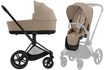 Коляска 2 в 1 Cybex Priam IV (шасси Matt Black)