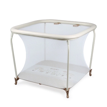 Манеж детский Globex Квадрат NEW (бежевый арт.110301)