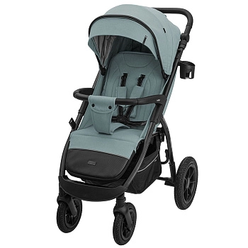 Прогулочная коляска INDIGO EPICA XL AIR с сумкой  (зеленый)