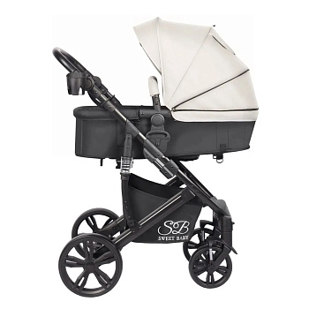 Коляска-трансформер Sweet Baby Comfort Black (Black Beige)