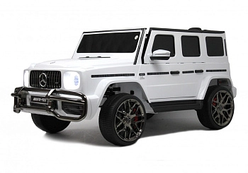 Детский электромобиль RiverToys Mercedes-AMG G63 (S307) (белый)