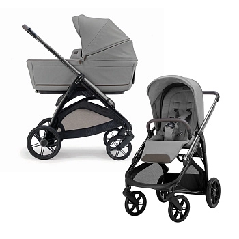 Коляска 2 в 1 Inglesina Aptica (с подставкой Stand Up New) (Crystal grey)