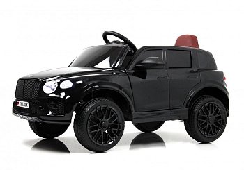 Детский электромобиль RiverToys X007XX (черный глянец)
