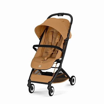 Прогулочная коляска Cybex Orfeo NEW (BLK Cinnamon Yellow с дождевиком и бампером)