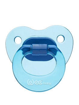 Ортодонтическая соска-пустышка WeeBaby CANDY, с 6 месяцев (синий)