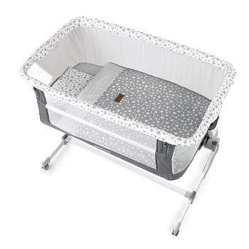 Кровать приставная Jane с комплектом постельного белья Baby Side (Star)