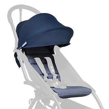 Капюшон и сиденье Babyzen YOYO+ (Air France Blue )