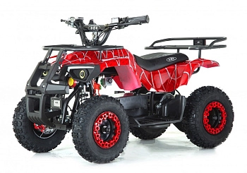 Детский электроквадроцикл RiverToys TIKI (красный спайдер)