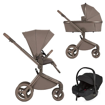 Коляска 3 в 1 ANEX Flo с адаптерами ((fl-03) Yuki)