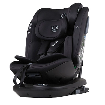 Детское автокресло Kidzi SPIN 360 i-SIZE PLUS (черное)