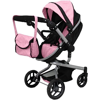 Коляски для кукол Carrello Fortuna (PINK)