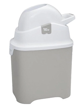 Накопитель-утилизатор для использованных подгузников Diaper Champ One (Silver серый)