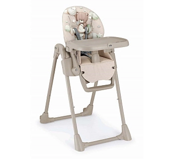 Стульчик для кормления Cam Pappananna (261 бежевый с мишкой)
