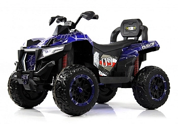 Детский электромобиль RiverToys X999XX (синий спайдер)