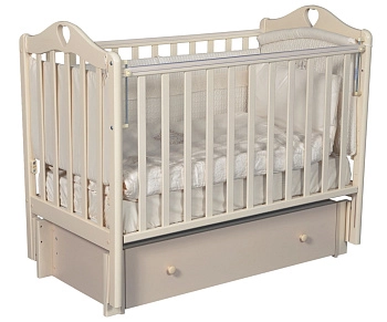 Детская кроватка АНТЕЛ Karolina 4/6 УМ  (Слоновая кость)