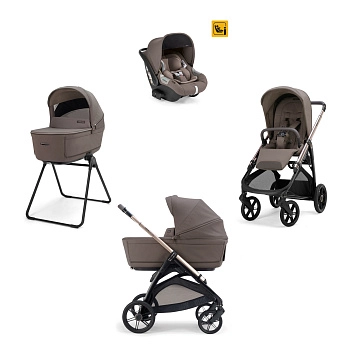 Коляска 3 в 1 Inglesina Aptica (Darwin I-Size) (Essence Mokka 2026)