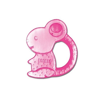 Прорезыватель силиконовый Farlin 0+ (Розовый)