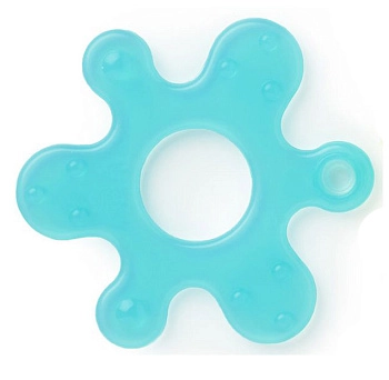 Прорезыватель силиконовый Farlin "Головоломка" (Голубой)