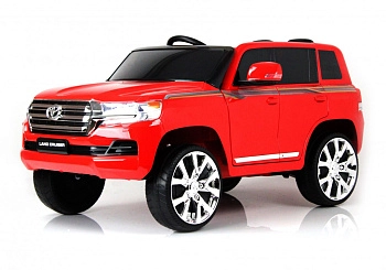 Детский электромобиль RiverToys Toyota Land Cruiser 200 JJ2022 (красный глянец)