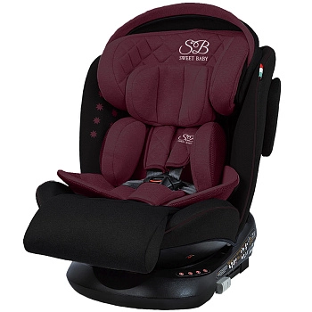 Автокресло Sweet Baby Fortuna 360 SPS Isofix (wine/black)